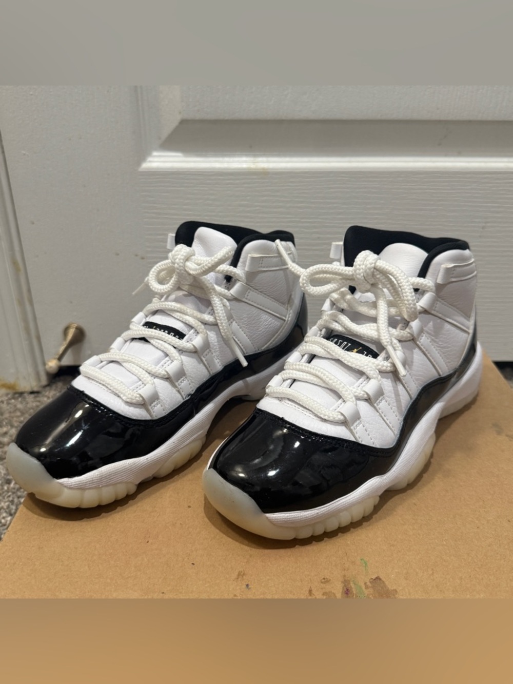 Nike Air Jordan Retro 11 DMP ‘Gratitude’ Big Kids’ Shoes- size 4.5- $100